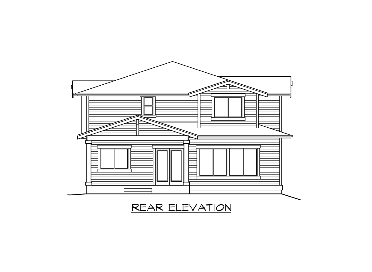 Plan 23581JD: Stylish Craftsman with Five Bedrooms - Image #29 - Craftsman, Northwest