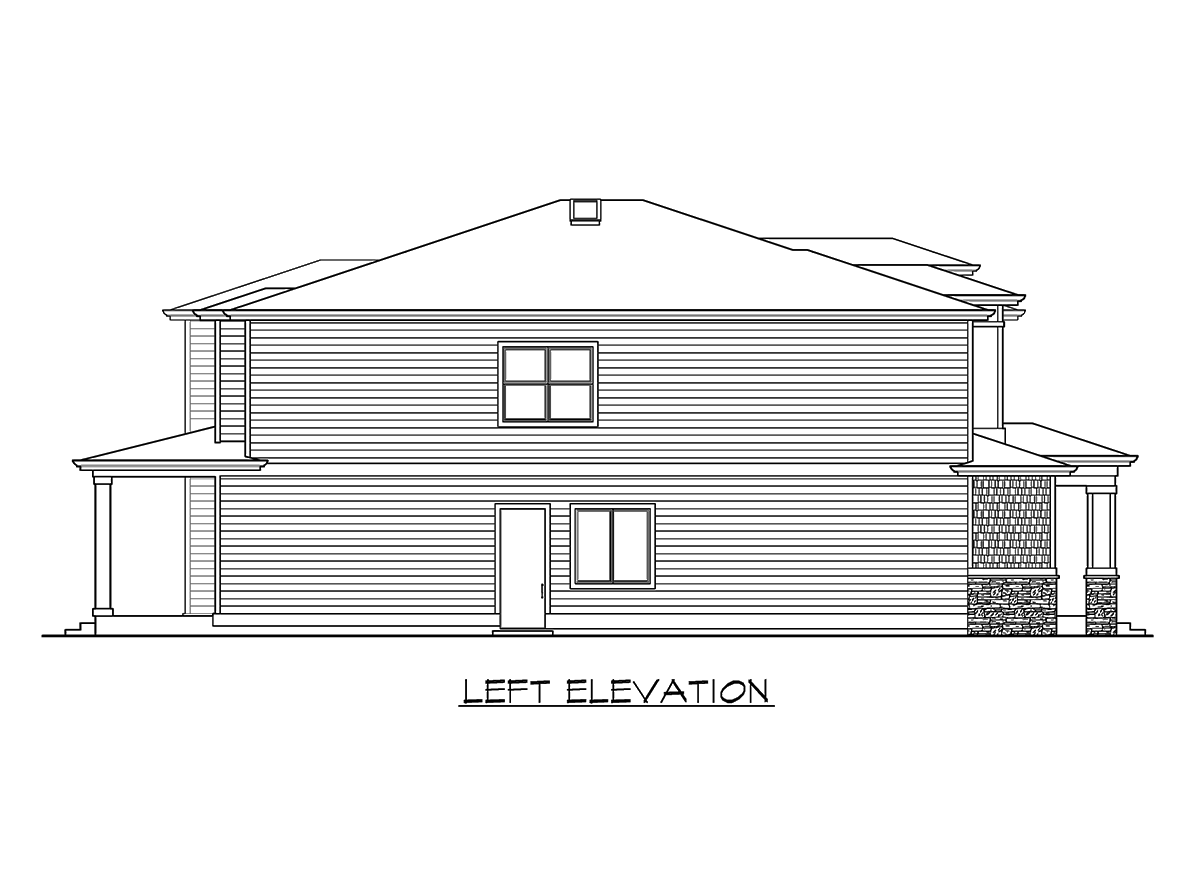 Plan 23583JD: Prairie Inspired Craftsman House Plan - Image #24 - Craftsman, Northwest, Prairie