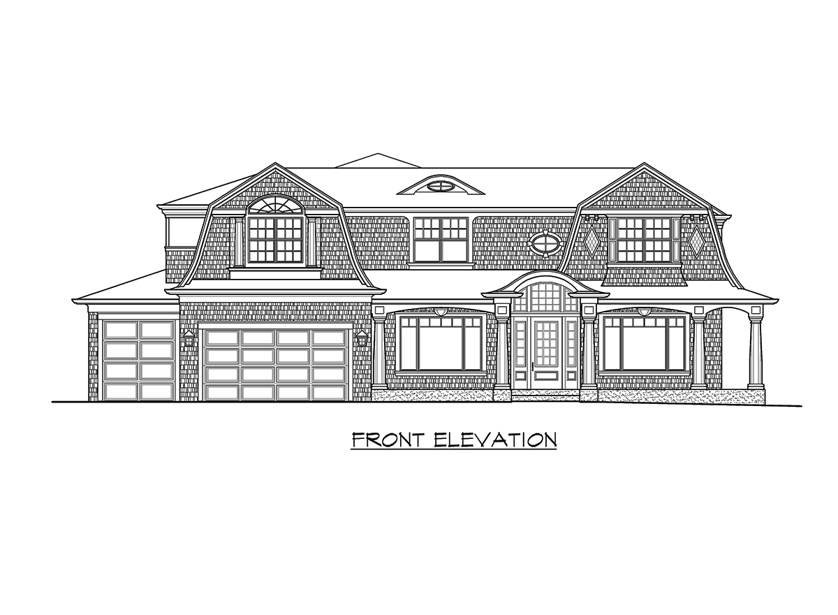 Plan 23584JD: Shingle Style House Plan with Stunning Curb Appeal - Image #15 - Craftsman, Northwest, Shingle