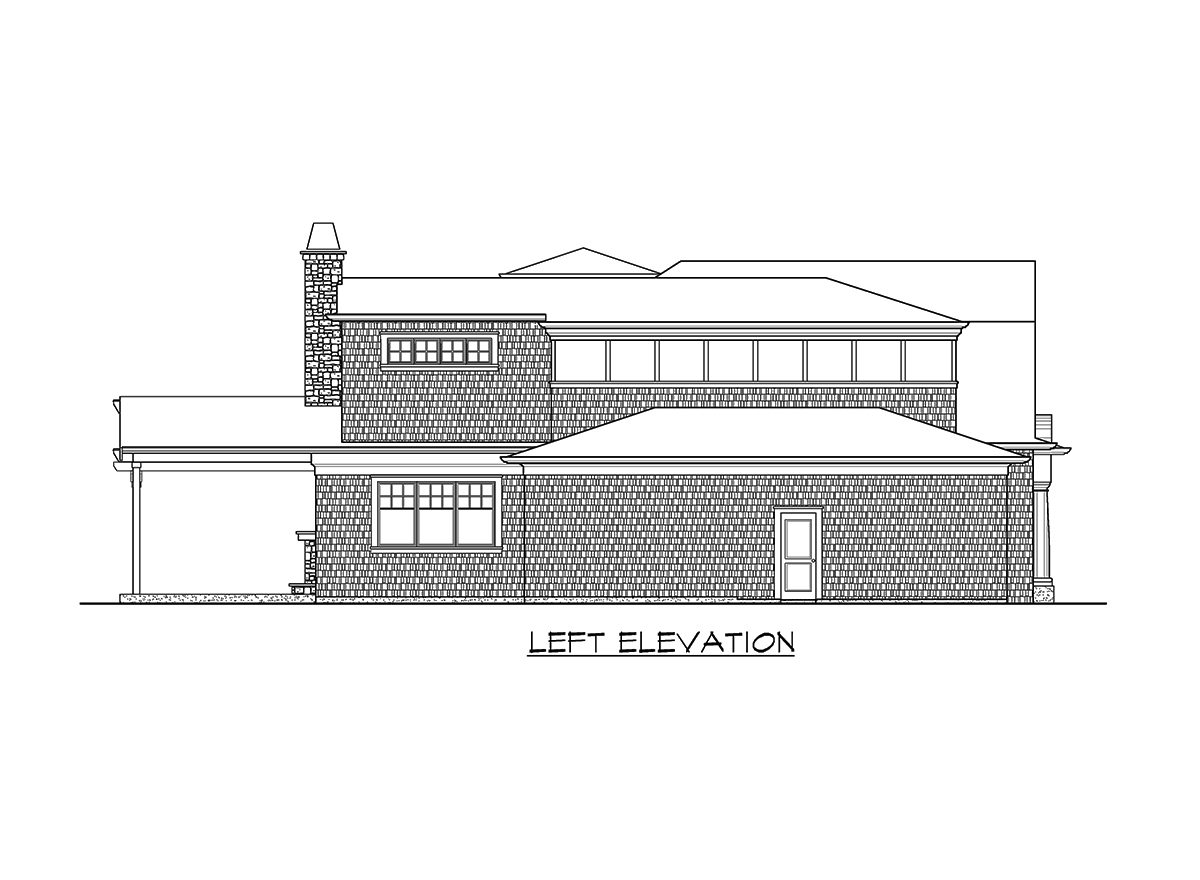 Plan 23584JD: Shingle Style House Plan with Stunning Curb Appeal - Image #16 - Craftsman, Northwest, Shingle