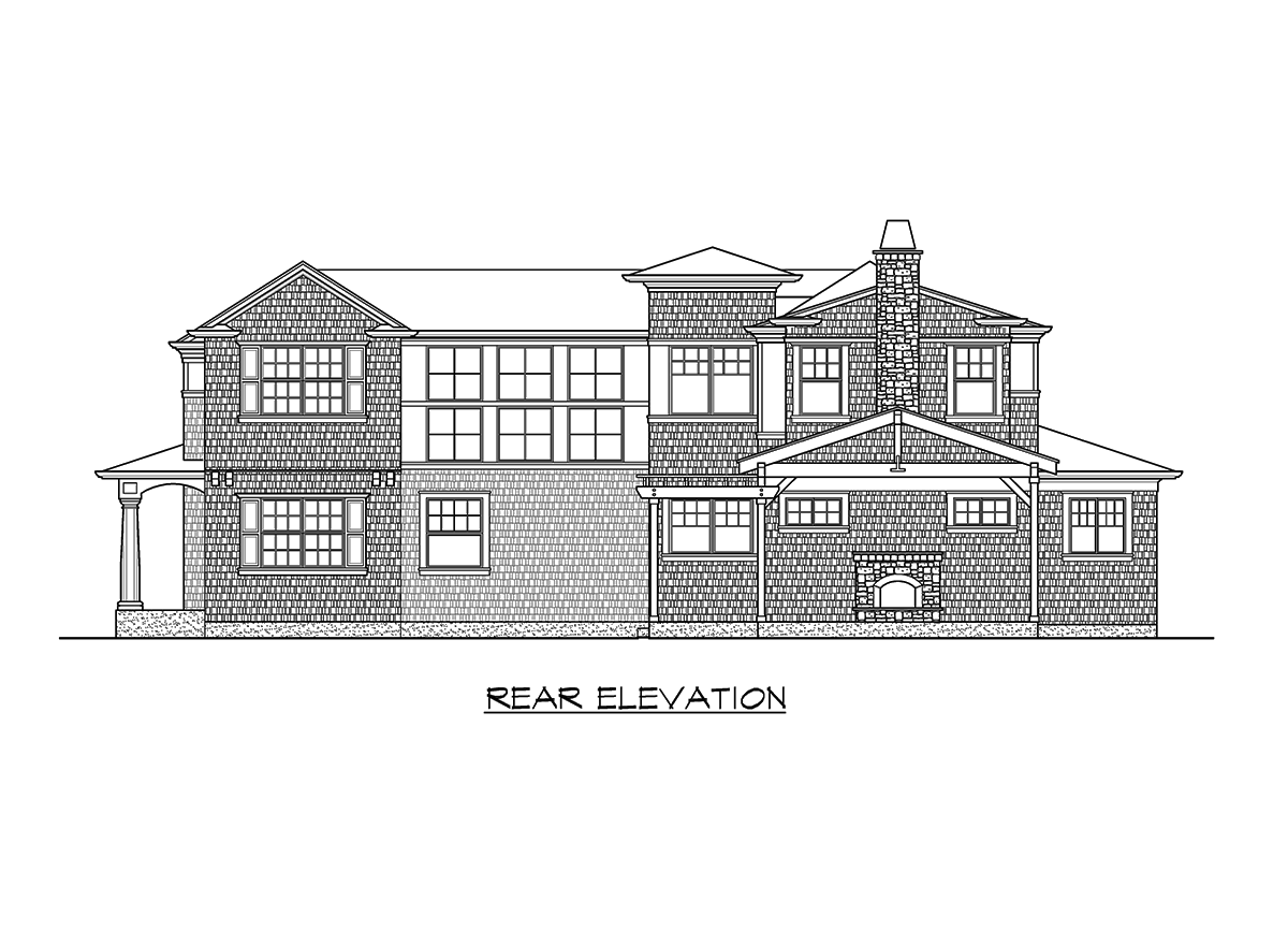 Plan 23584JD: Shingle Style House Plan with Stunning Curb Appeal - Image #17 - Craftsman, Northwest, Shingle