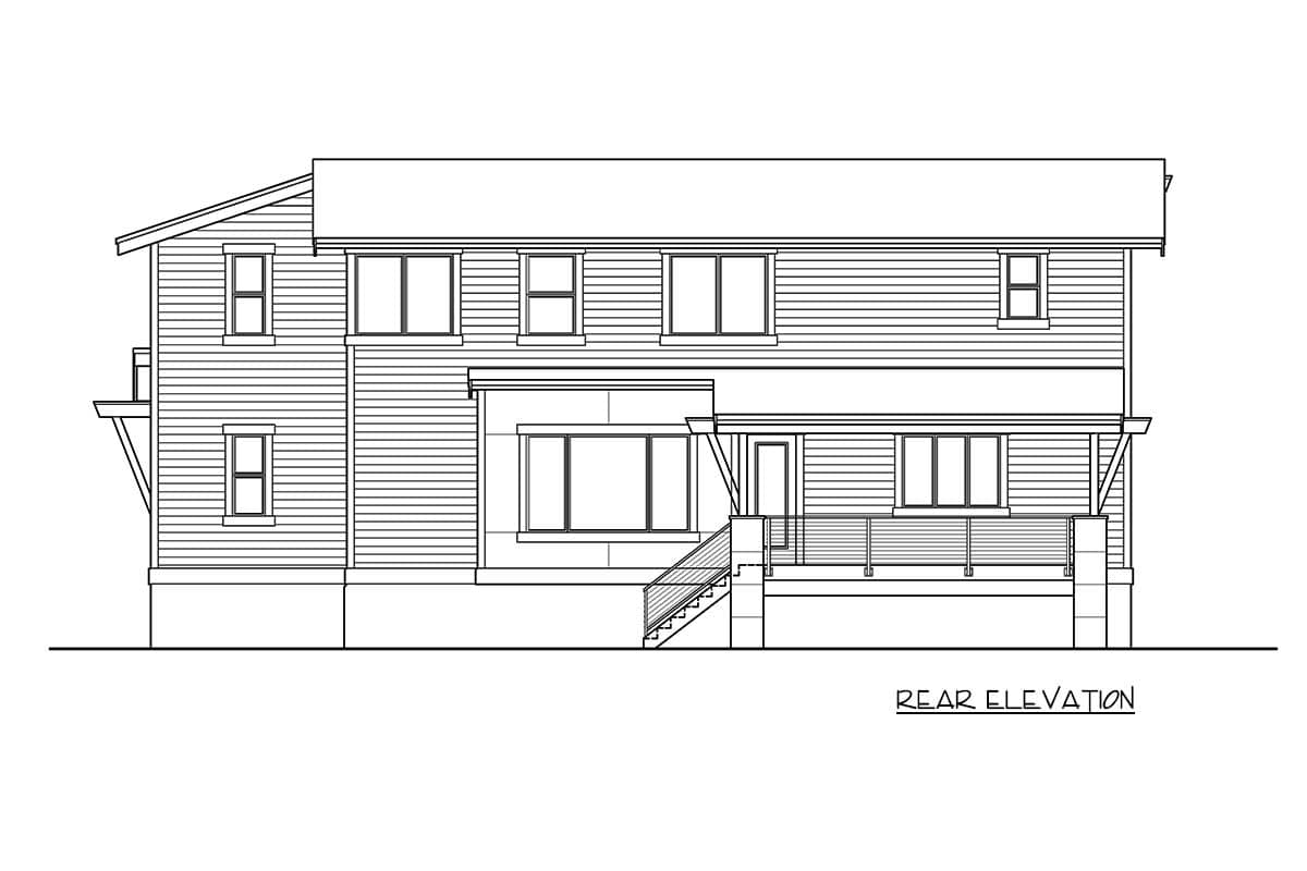 Plan 23585JD: ''Wow'' Curb Appeal - Image #25 - Craftsman, New American, Northwest
