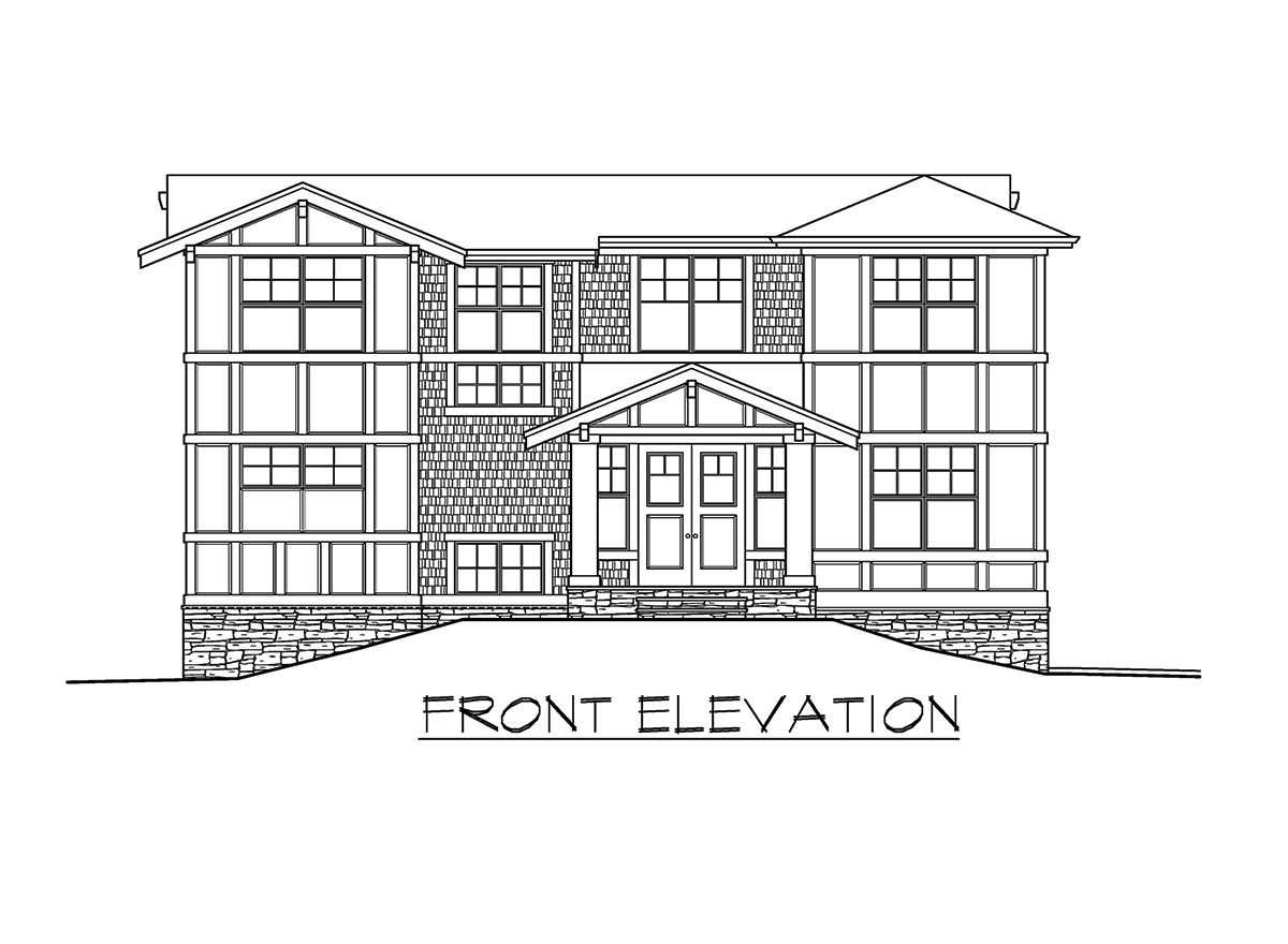 Plan 23586JD: Master Bedroom with Private Deck - Image #25 - Northwest