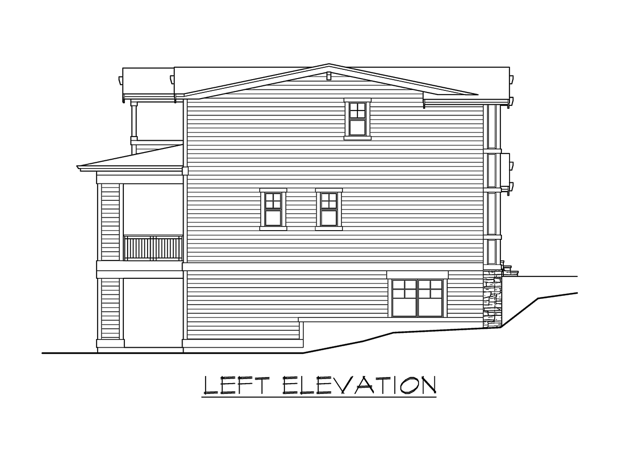 Plan 23586JD: Master Bedroom with Private Deck - Image #26 - Northwest
