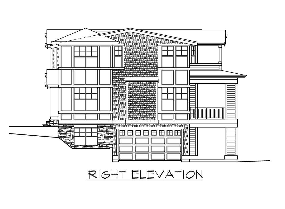 Plan 23586JD: Master Bedroom with Private Deck - Image #28 - Northwest