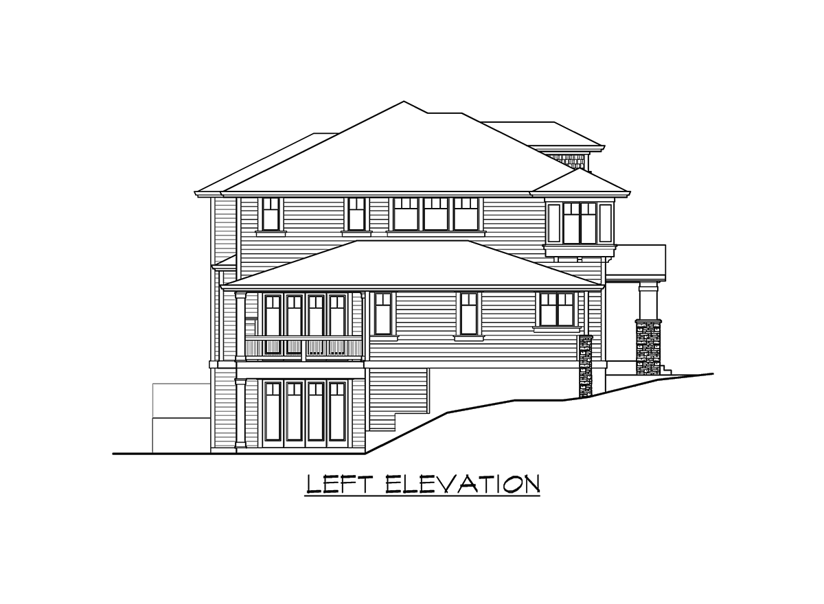 Plan 23587JD: Luxury Craftsman Home Plan with Two Master Suites - Image #24 - Craftsman, Northwest, Shingle