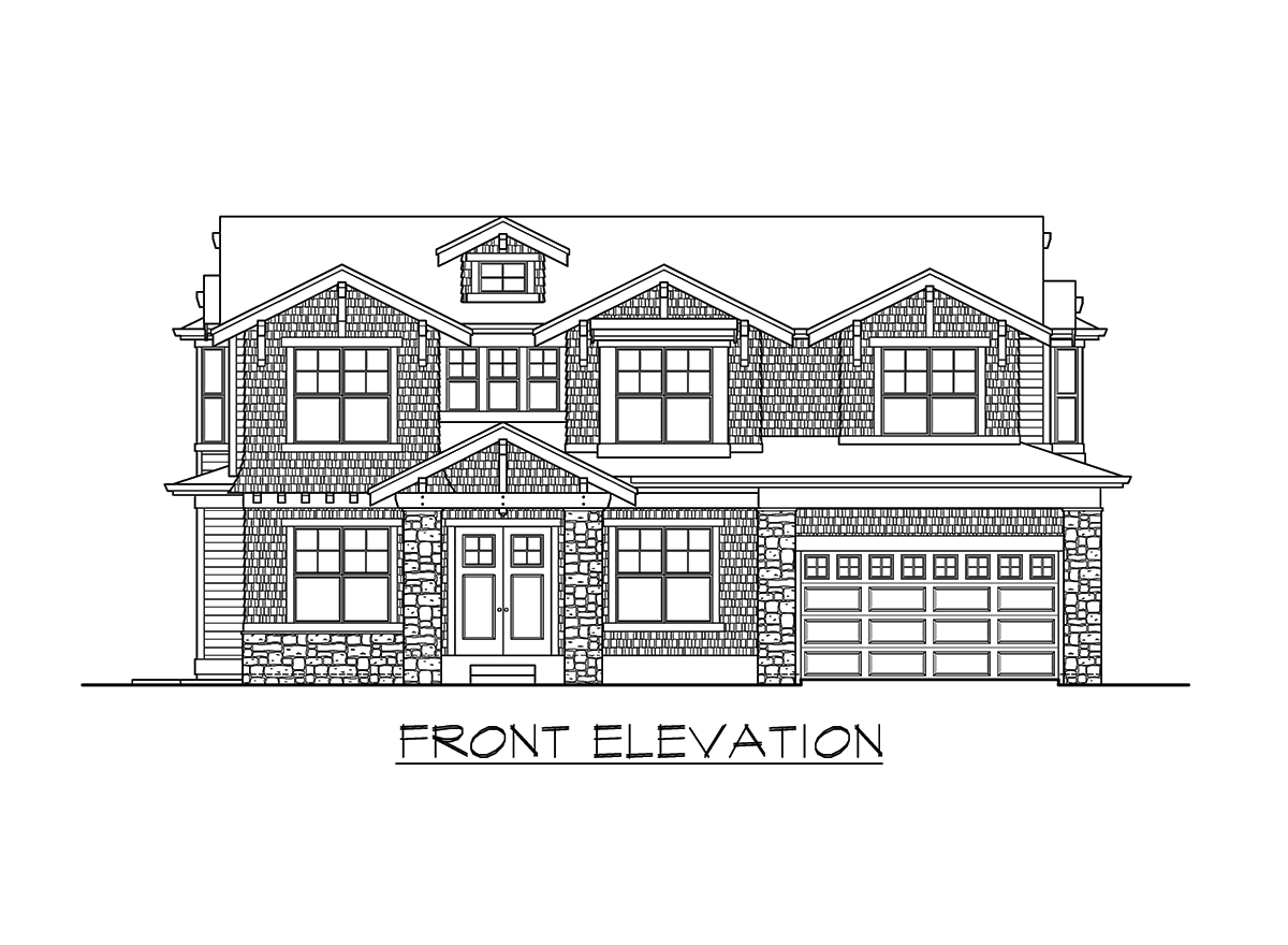 Plan 23589JD: Option for Six Bedrooms - Image #26 - Craftsman, New American, Northwest, Shingle