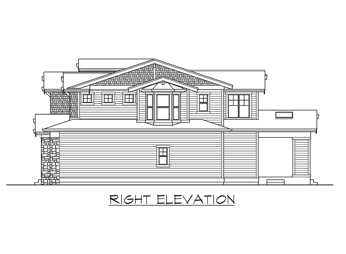 Plan 23589JD: Option for Six Bedrooms - Image #29 - Craftsman, New American, Northwest, Shingle