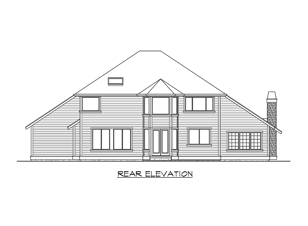 Plan 2359JD: Shingles and Columns Provide Classic Facade - Image #46 - Craftsman, Northwest, Shingle