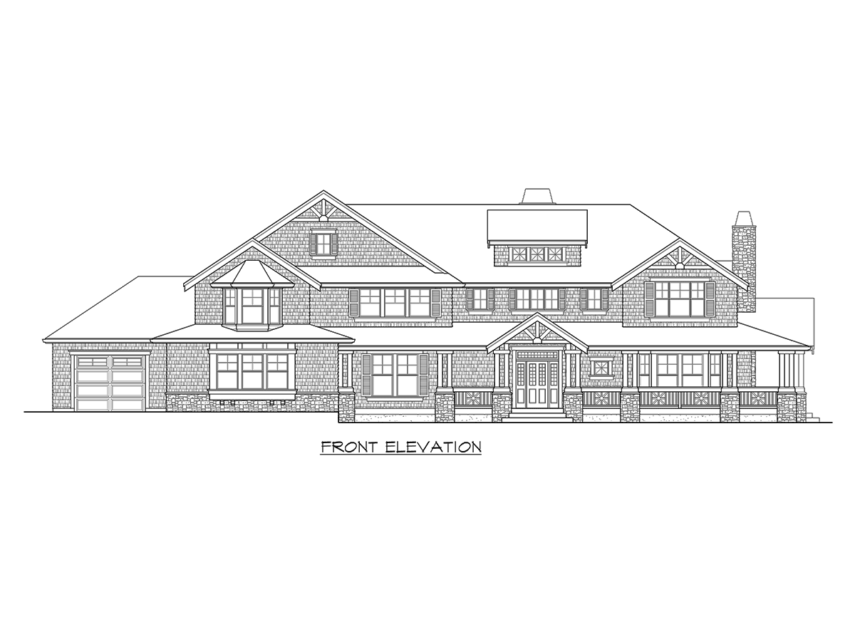 Plan 23590JD: 4 Bed Craftsman with 2 Story Great Room - Image #24 - Craftsman, Northwest