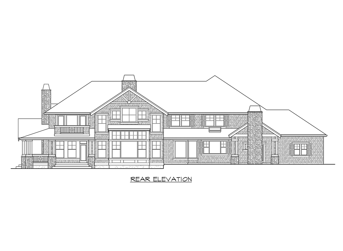 Plan 23590JD: 4 Bed Craftsman with 2 Story Great Room - Image #26 - Craftsman, Northwest