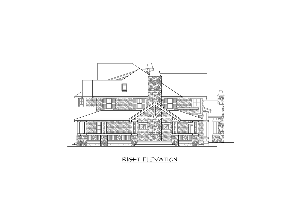 Plan 23590JD: 4 Bed Craftsman with 2 Story Great Room - Image #27 - Craftsman, Northwest