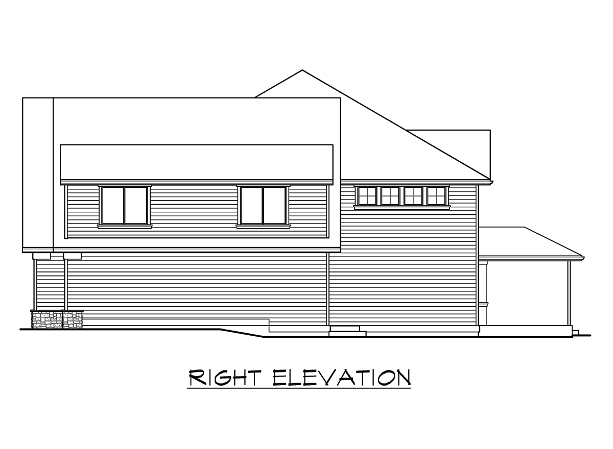 Plan 23591JD: Eclectic Traditional House Plan - Image #29 - New American, Northwest, Traditional