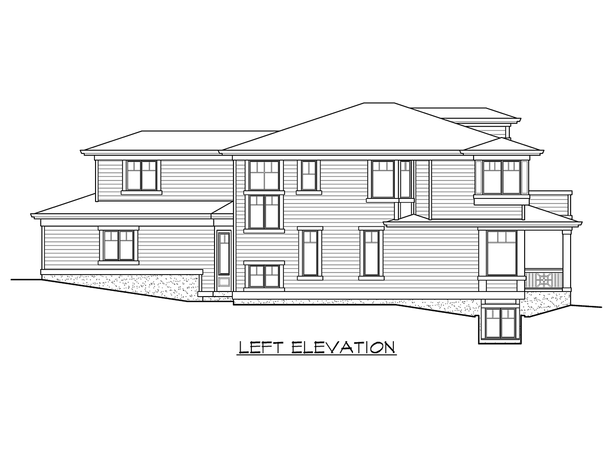 Plan 23594JD: Unique Northwest House Plan - Image #19 - Northwest