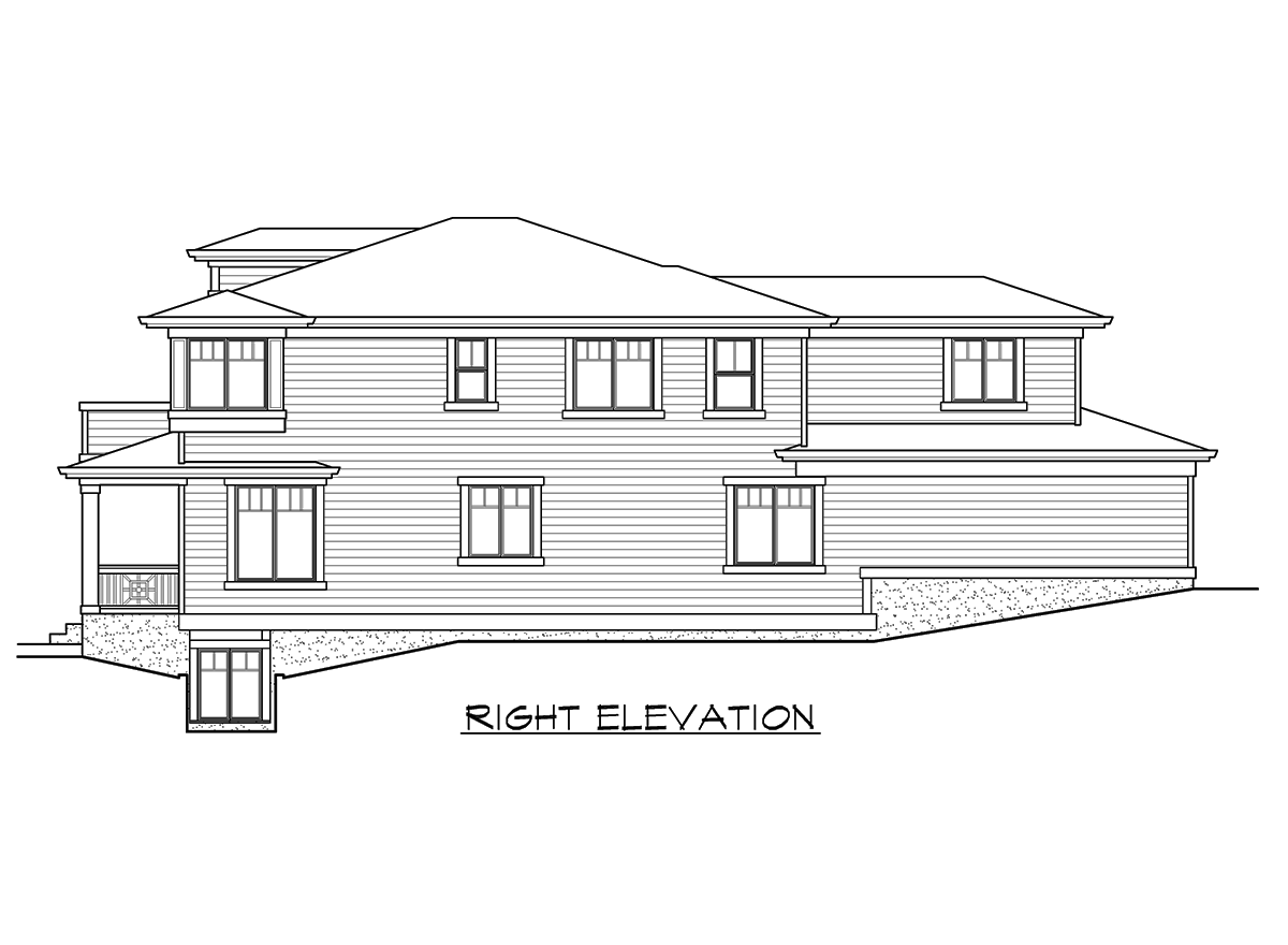 Plan 23594JD: Unique Northwest House Plan - Image #21 - Northwest