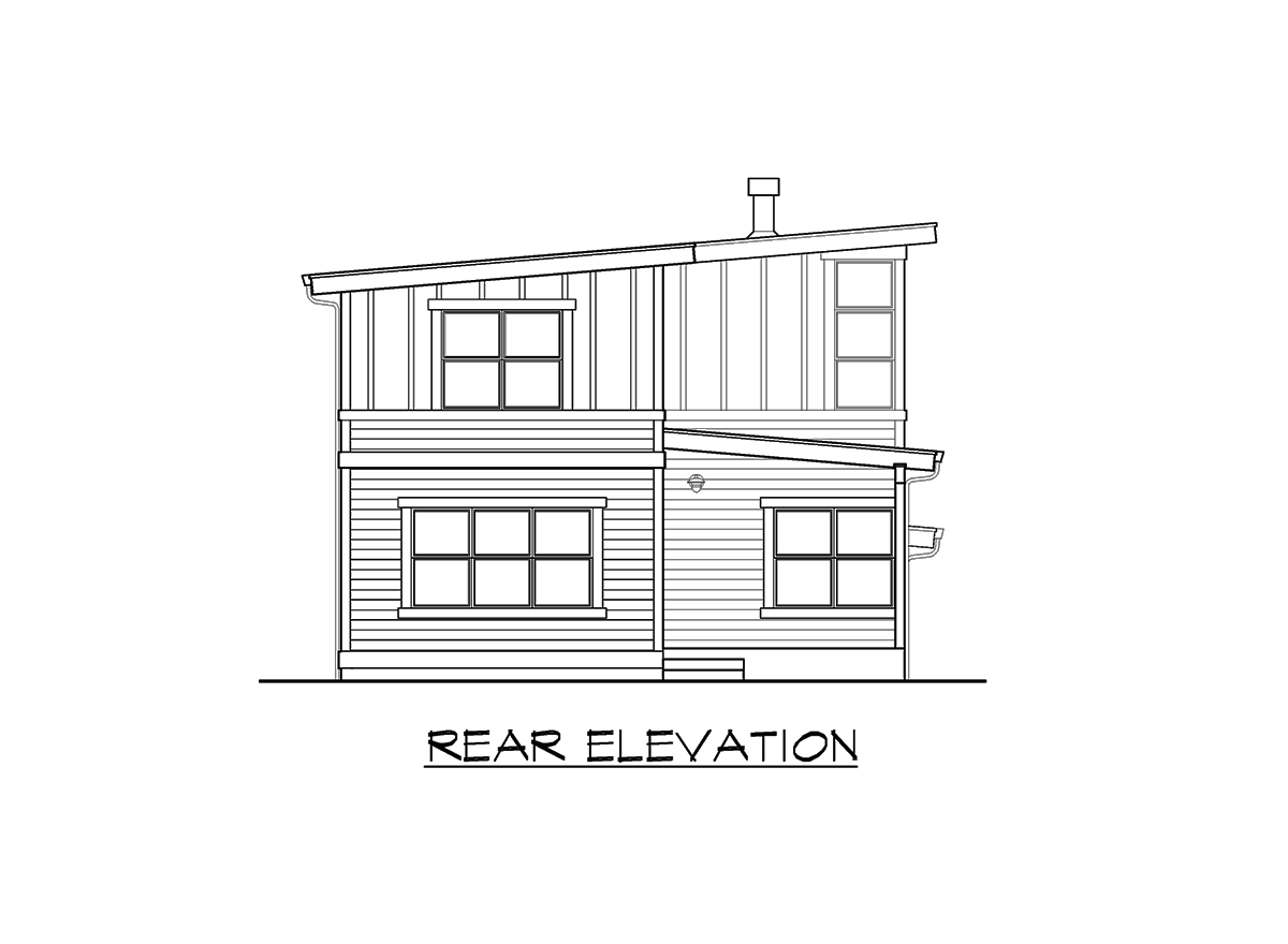 Plan 23597JD: Three Level Northwest House Plan - Image #23 - Contemporary, Modern, Northwest