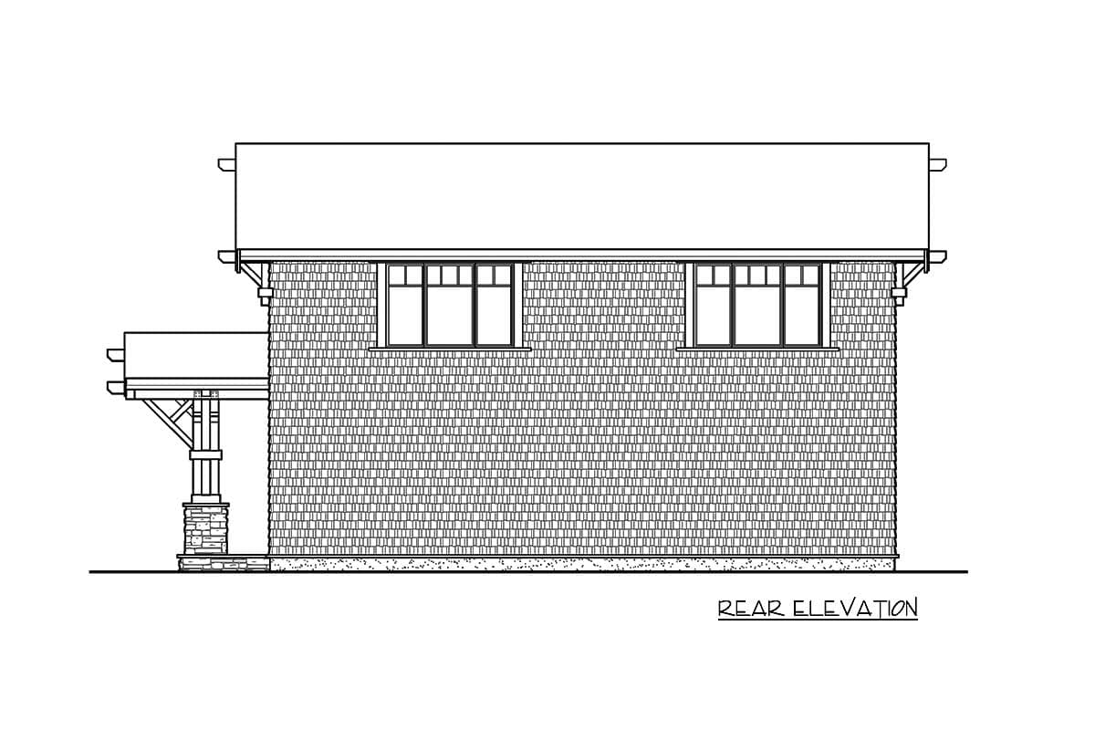 Plan 23602JD: Rustic Carriage House Plan - Image #4 - Carriage, Craftsman, Northwest, Rustic