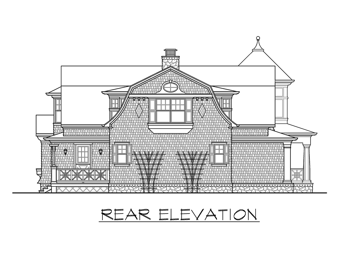 Plan 23603JD: 3 Bed Shingle Style with 2 Story Great Room - Image #4 - Coastal, Craftsman, Northwest, Shingle