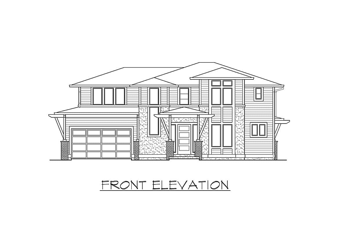 Plan 23604JD: Spacious Open Layout - Image #34 - Contemporary, Modern, Northwest, Prairie