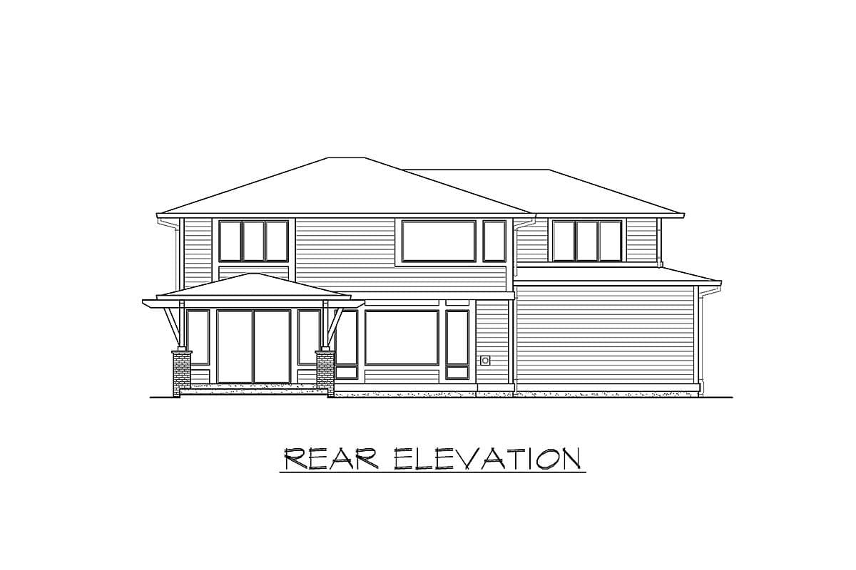 Plan 23604JD: Spacious Open Layout - Image #36 - Contemporary, Modern, Northwest, Prairie