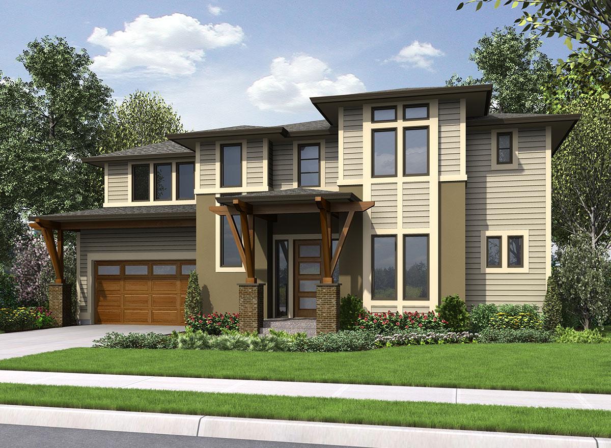 Plan 23604JD: Spacious Open Layout - Image #32 - Contemporary, Modern, Northwest, Prairie