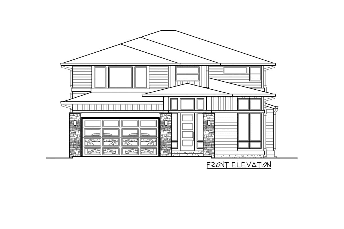 Plan 23607JD: Big and Bright Prairie Style House Plan - Image #14 - Northwest, Prairie