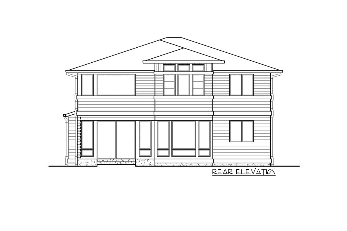 Plan 23607JD: Big and Bright Prairie Style House Plan - Image #16 - Northwest, Prairie