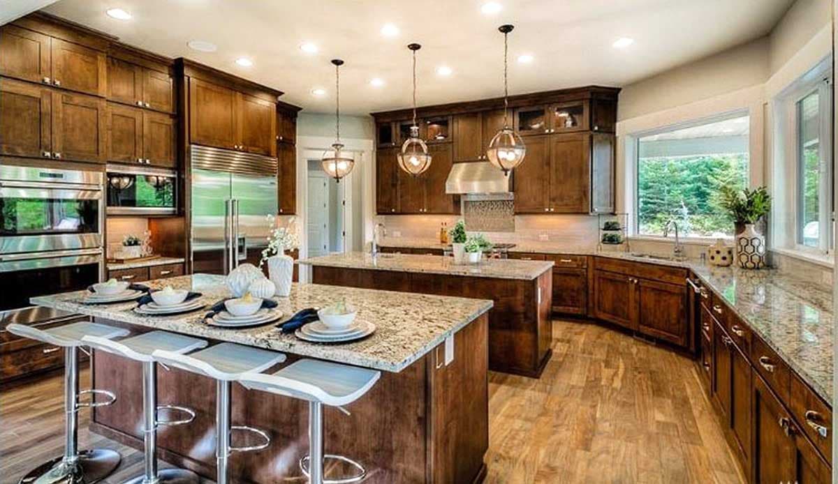 Plan 23609JD: One Story Mountain Ranch Home with Options - 3270 Sq Ft - Image #7 - Craftsman, Mountain, Northwest, Ranch