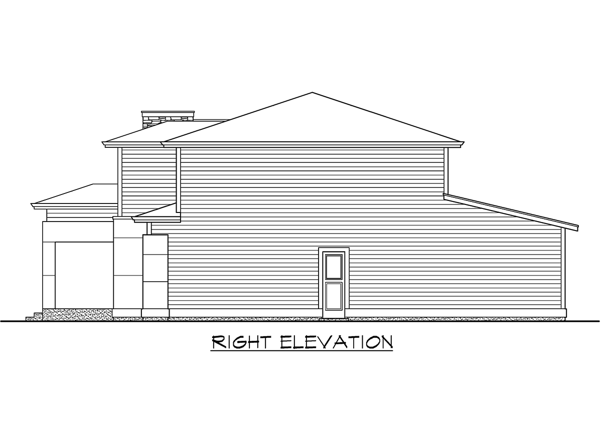 Plan 23611JD: Modern Dream Home with Giant Master Suite - 3430 Sq Ft - Image #7 - Mid Century Modern, Modern, Northwest