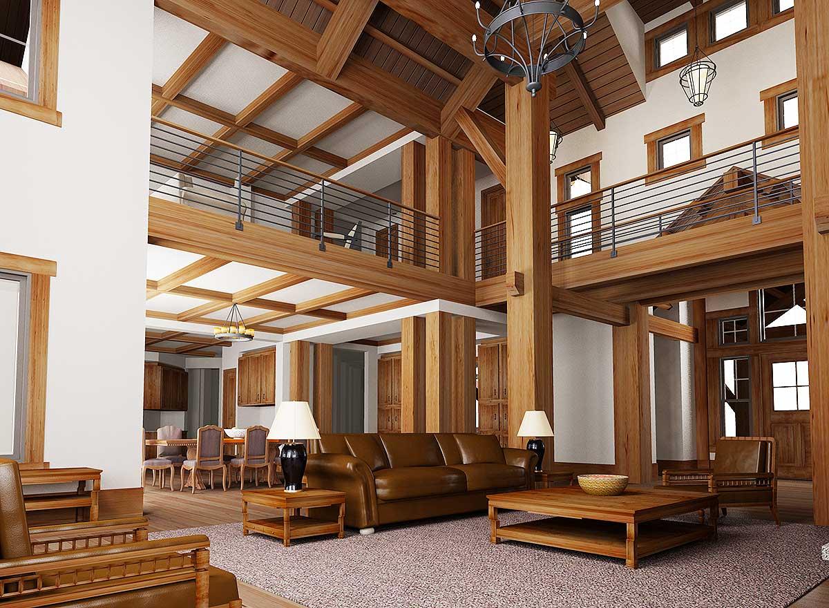 Plan 23612JD: Six Bedroom Mountain Retreat - Image #63 - Craftsman, Mountain, Northwest, Rustic