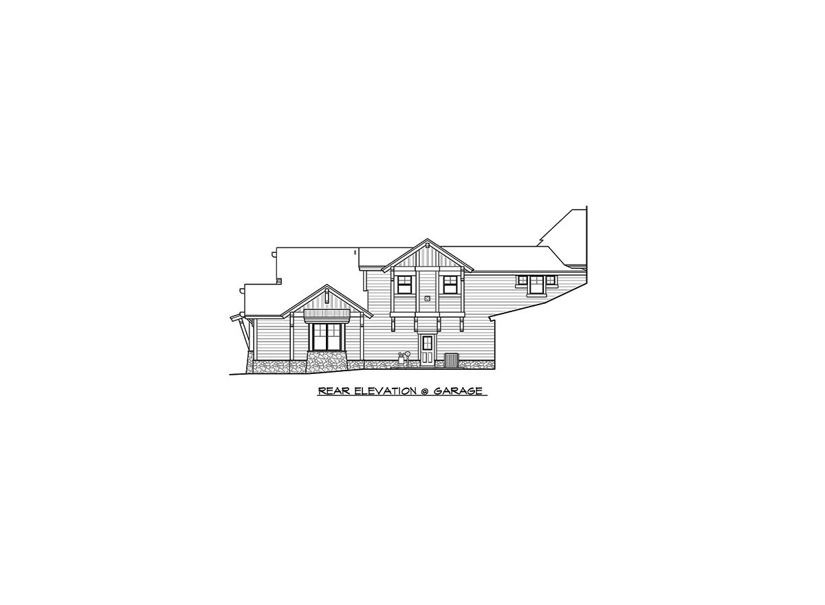 Plan 23612JD: Six Bedroom Mountain Retreat - Image #70 - Craftsman, Mountain, Northwest, Rustic