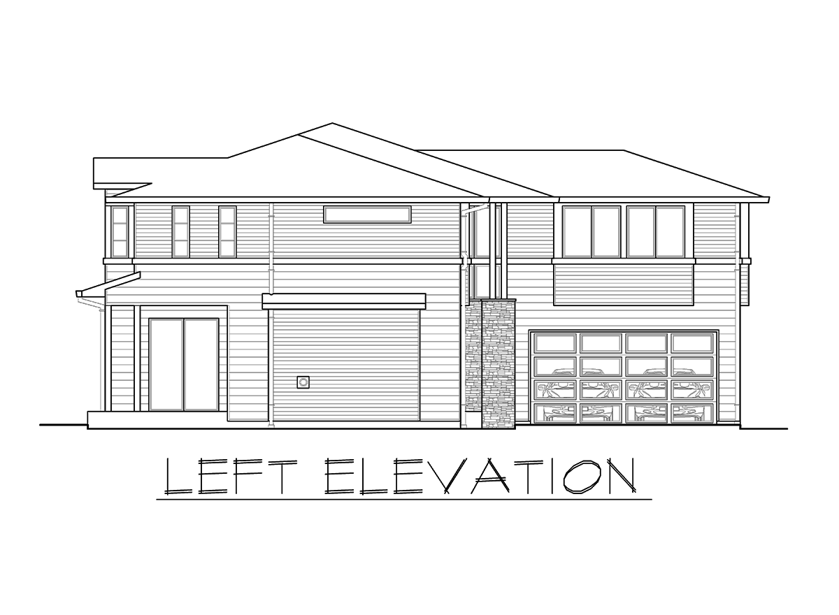 Plan 23619JD: 4 Bed Contemporary with 5 Bed Flexibility - Image #31 - Contemporary, Northwest
