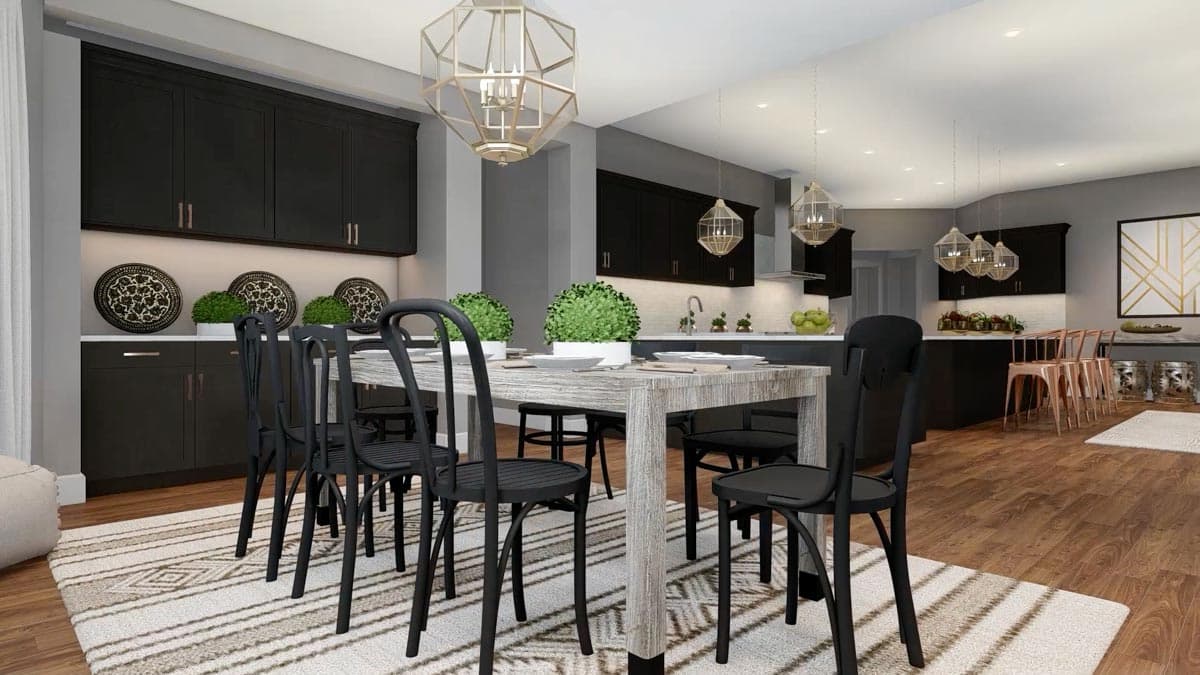 Plan 23623JD: 4 Bed Mountain Home Plan with Bonus Bunk Room - 4530 Sq Ft - Image #18 - Craftsman, Mountain, Northwest, Ranch, Rustic