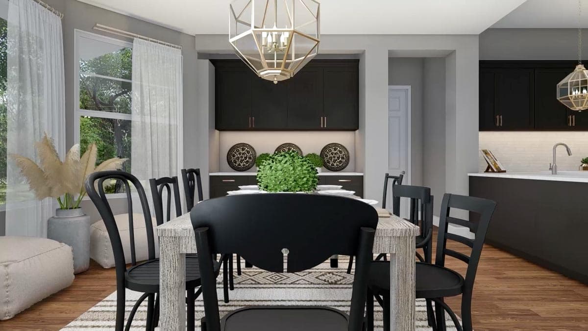 Plan 23623JD: 4 Bed Mountain Home Plan with Bonus Bunk Room - 4530 Sq Ft - Image #19 - Craftsman, Mountain, Northwest, Ranch, Rustic