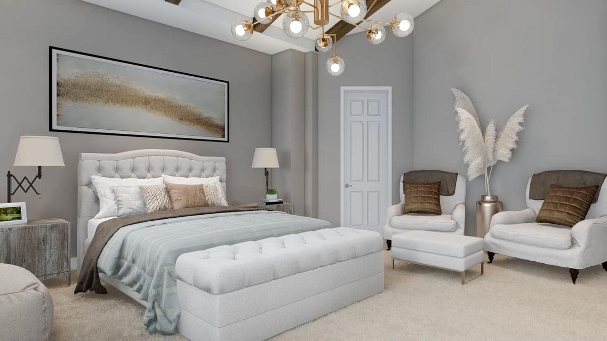 Plan 23623JD: 4 Bed Mountain Home Plan with Bonus Bunk Room - 4530 Sq Ft - Image #21 - Craftsman, Mountain, Northwest, Ranch, Rustic