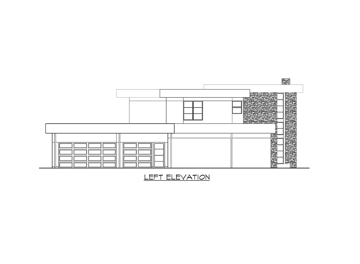 Plan 23624JD: Luxurious Contemporary House Plan - Image #26 - Modern, Northwest