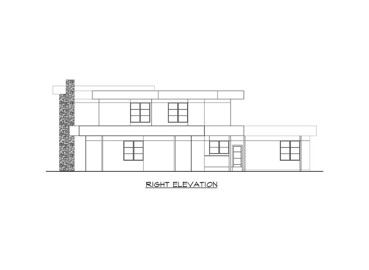 Plan 23624JD: Luxurious Contemporary House Plan - Image #28 - Modern, Northwest