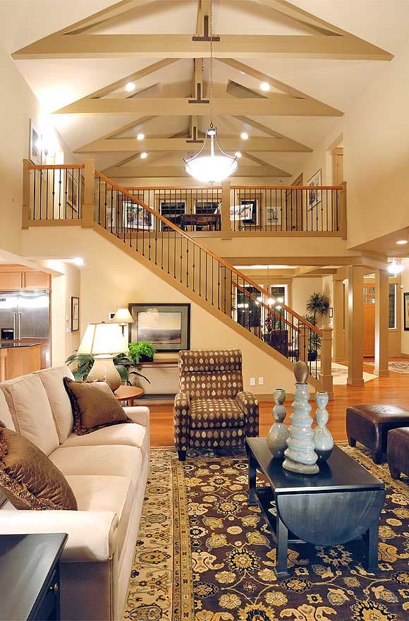 Plan 2374JD: 4 Bed Rambler with Vaulted Great Room - Image #8 - Craftsman, Northwest, Shingle