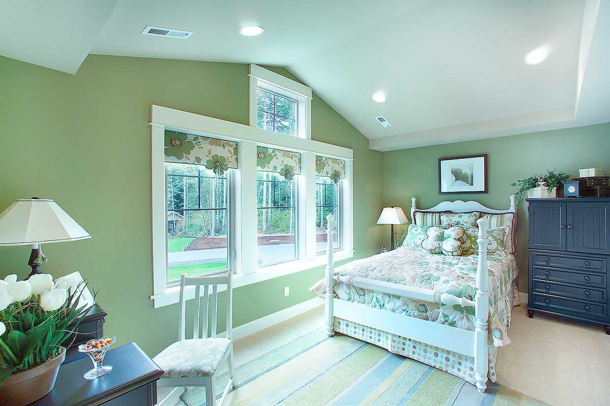Plan 2378JD: Secluded Master Suite with Fireplace - Image #12 - Craftsman, Northwest, Shingle