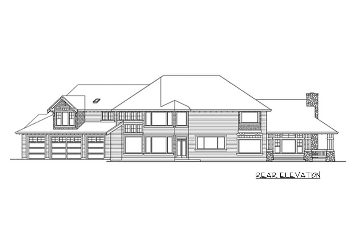 Plan 2378JD: Secluded Master Suite with Fireplace - Image #16 - Craftsman, Northwest, Shingle