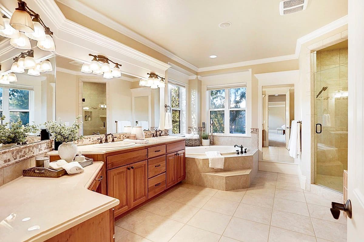 Plan 2380JD: Grand Craftsman House Plan with Wraparound Porch - 4450 Sq Ft - Image #18 - Craftsman, Northwest