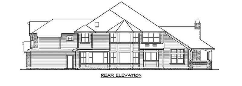 Plan 2387JD: Luxury Master Suite with Sitting Room & Fireplace - Image #17 - Craftsman, Northwest, Shingle