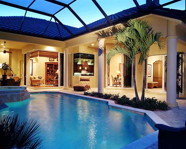 Plan 24021BG: Courtyards and Lanais - Image #13 - Florida-Style, Mediterranean