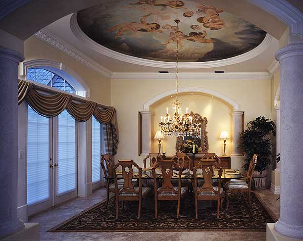 Plan 24037BG: European Retreat with Massive Gathering Room and Two Stairs - 6234 Sq Ft - Image #6 - European, French Country