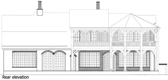 Plan 24037BG: European Retreat with Massive Gathering Room and Two Stairs - 6234 Sq Ft - Image #14 - European, French Country