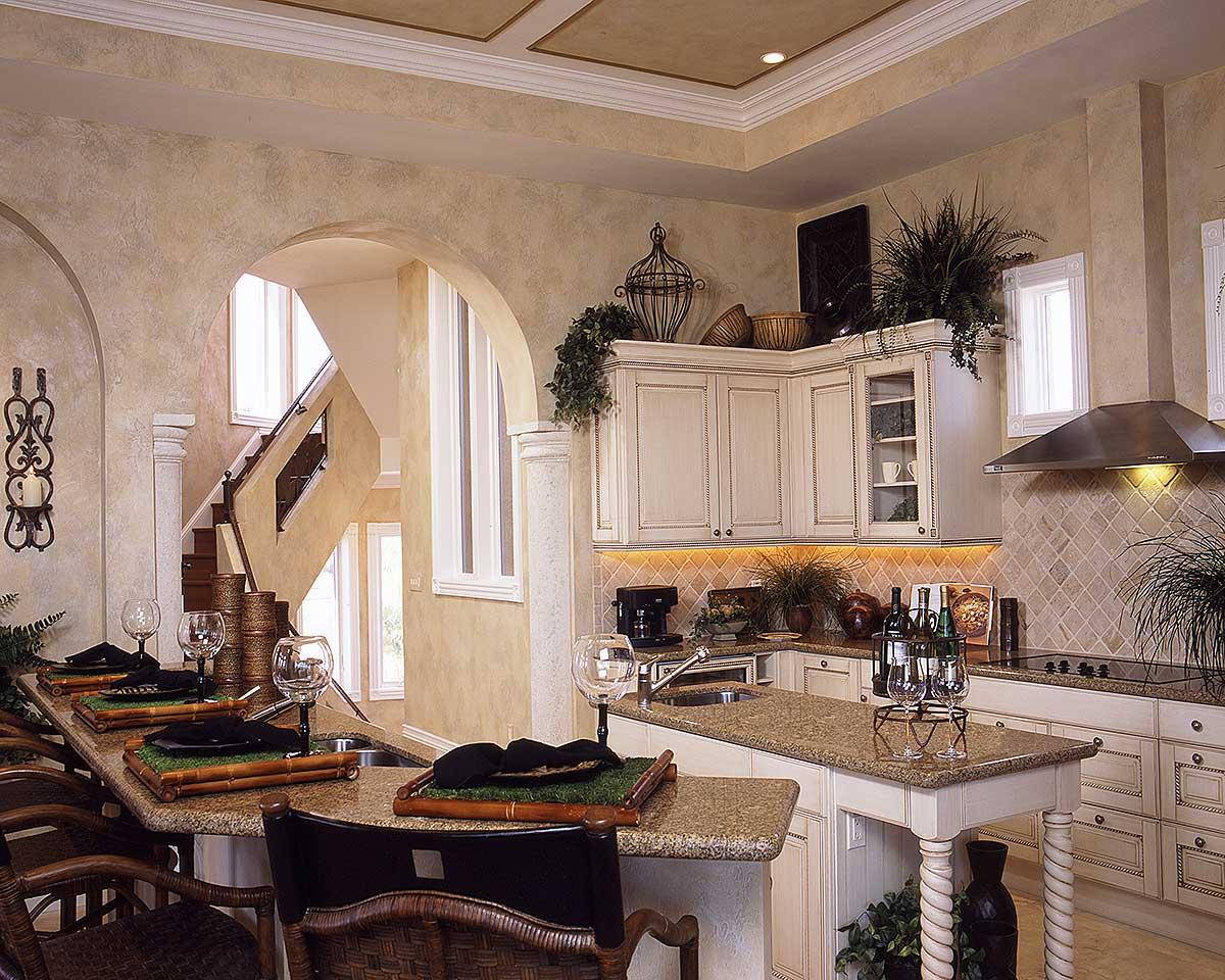 Plan 24076BG: Unique Luxury Home Plan - Image #6 - Florida-Style, Mediterranean