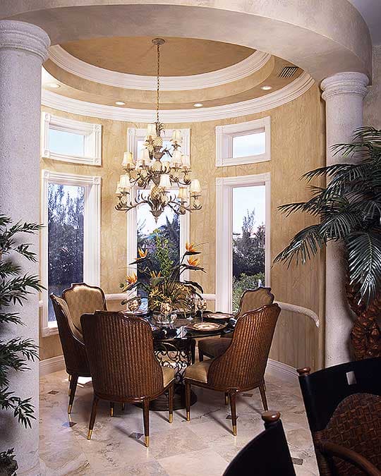 Plan 24076BG: Unique Luxury Home Plan - Image #7 - Florida-Style, Mediterranean