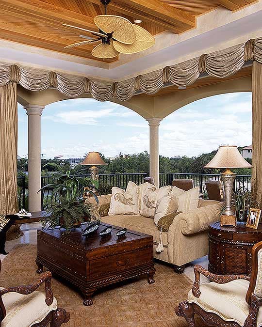 Plan 24076BG: Unique Luxury Home Plan - Image #11 - Florida-Style, Mediterranean