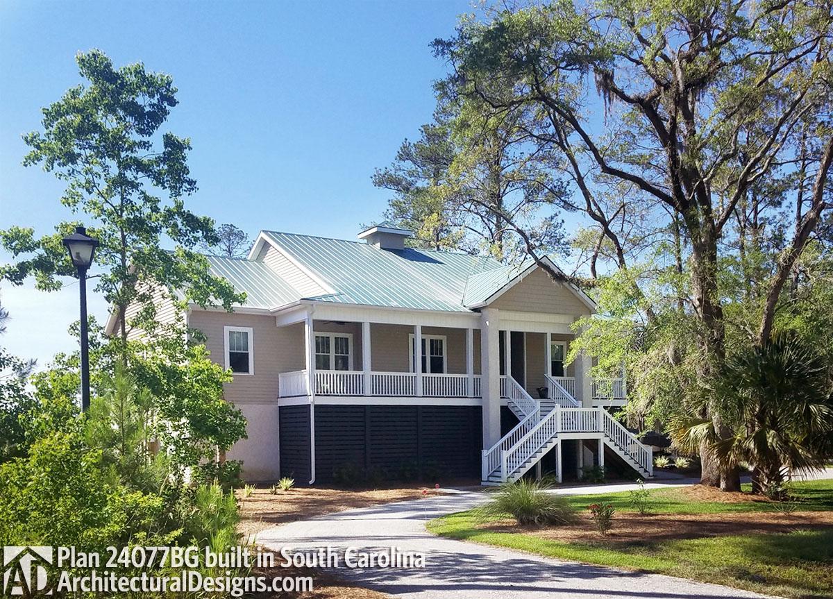 build gallery item - House Plan 24077BG comes to life in South Carolina