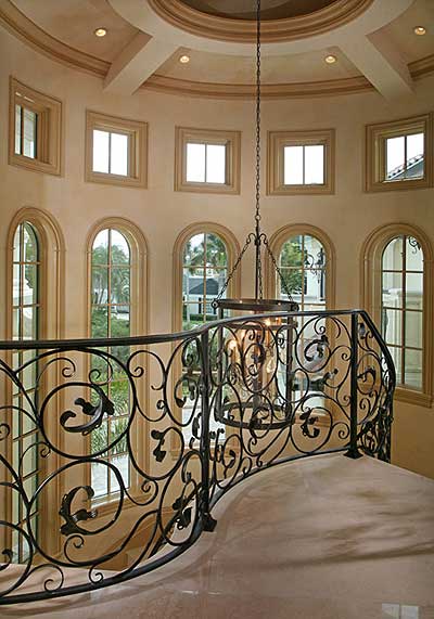 Plan 24106BG: Luxury Mediterranean-Style House Plan with Grand Circular Stair - Image #20 - Florida-Style, Mediterranean, Spanish, Tuscan